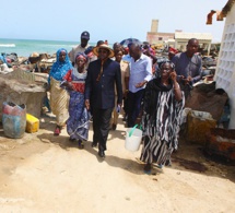 Saint-Louis : Grosse panique lors de la visite du ministre Oumar Guèye au quai de pêche de Guet-Ndar (Vidéo)