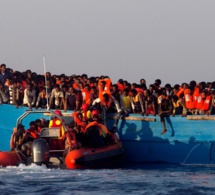 Journée record au large de la Méditerranée: 6 500 migrants secourus