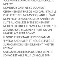 Sonko nargue Oumar Sarr