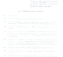 Exclusif : les documents PETROSEN/PETROTIM, les décrets signés par Abdoulaye Wade et Macky Sall