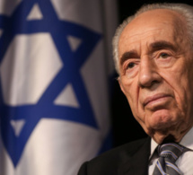L'ancien Président Simon Shimon Peres n'est plus