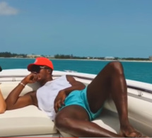 DIAO BALDE KEITA SE LA COULE DOUCE SUR SON YATCH APRÈS LE MATCH CONTRE LE CAP VERT