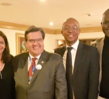 Khalifa Sall, maire de Dakar au 5e Congrès des dirigeants locaux et régionaux à Bogotá en Colombie