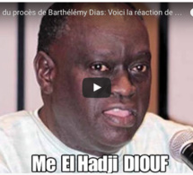 Vidéo: Renvoi du procès de Barthélémy Dias : Voici la réaction de Me El hadj Diouf