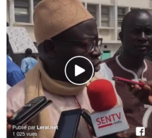 Vidéo : Cheikh Seck, député sous groupe, coordinateur du PS : 'Barthélémy Diaz n'a déposé aucune demande pour la levée de son immunité parlementaire'