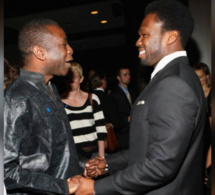 Photos : Youssou Ndour en compagnie de Fifty Cents, George Clooney, Stevie Wonder et Cie...