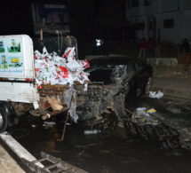 Les images de l'accident survenu ce vendredi à 00H à hauteur du monument de la renaissance.