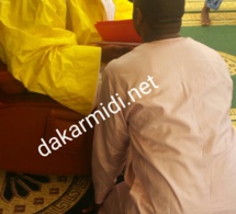Adama Bèye a effectué sa « ziara » auprès de Serigne Abdou Karim Mbacké et lui a présenté sa société « AB Corporation »
