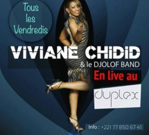 ALMADIES: VIVIANE CHIDID vous donne rendez-vous tous les vendredi au Duplexe en soirée vip .