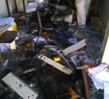Urgent- Emeutes à Saint louis: Les manifestants brûlent le poste de la gendarmerie de Guet-ndar