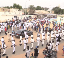 Magal à Thiès: Serigne Modou Kara en parade dans la ville