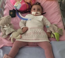 La petite fille qui devait être débranchée, a ouvert les yeux