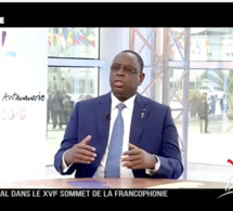 Macky Sall sur TV5 Monde : "Nous devons protéger la jeunesse africaine de toutes les déviances"