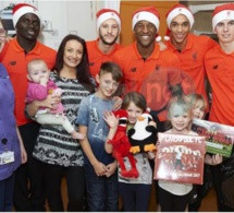Sadio Mané et les stars de Liverpool ont effectué leur visite annuelle de Noël à l’hôpital des enfants
