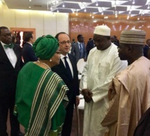 Image exclusives ! Adama Barrow au sommet de Bamako