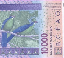 Economie: la BCEAO met en garde contre les rumeurs de faux billets de banque qui lui sont imputés