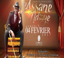 JOUR J -06, Les billets sont en vente pour le le 04 Février au grand Theatre avec Assane Ndiaye. RESERVEZ AU 77 325 56 70