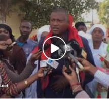 Vidéo-photos: (Affaire Bamba Fall), rassemblement à la mosquée layenne de la Médina du conseil municipal de la Médina avec les imams, délégués de quartiers et autres associations.
