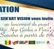 Sen Art Vision vous invite au lancement du "RAP GALSEN POSE SON EMPREINTE" à Paris le 15 Avril.