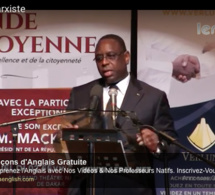 Macky Sall: "Que AND JEF me pardonne. Etre marxiste à 20 ou 30 ans, c'est bien, mais au-delà, ça pose problème"
