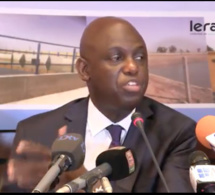 Mansour Faye, ministre de l’Hydraulique et de l’Assainissement revient sur son bilan : « le gouvernement a mobilisé presque 427 milliards FCFA entre 2015-2016 » (vidéo)