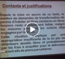 Vidéo-Photos: la rencontre entre Amadou Ba, le ministre de l'Économie, des Finances et du Plan et les acteurs du foncier