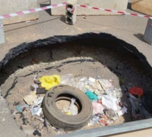 Enorme trou sur une bretelle de sortie sur le pont de l’Emergence: AGEROUTE réfute tout problème technique et s’explique.