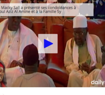 Macky Sall : "Cheikh Tidiane Sy Al Maktoum était un homme humble qui aimait sincèrement DIEU et son prophète Mohammad (PSL)