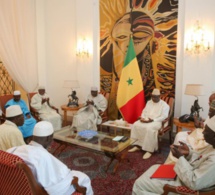 Macky Sall a reçu en audience des responsables de 9 associations islamiques