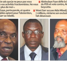 Coulisses de l'exclusion de Pape Samba Mboup et de Farba Senghor: Comment le Pds a volé en éclats