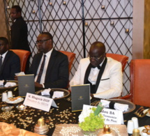 CAURIS D'OR: Arrivé du Président du MDES Mbagnick Diop accompagné par la délégation du gouvernement.
