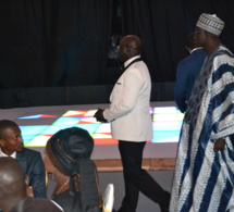 CAURIS D'OR: Arrivé du Président du MDES Mbagnick Diop accompagné par la délégation du gouvernement.