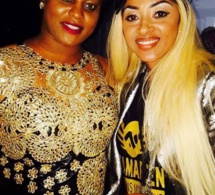 La journaliste gambienne Fatu Camara à la soirée de Waly en compagnie de Sokhna Aïdara et Thione Seck, appréciez l"élégance !