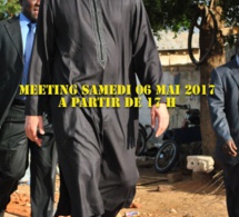 Le mouvement ligguey ak Karim en meeting ce 06 mai à Colobane.