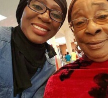 NGONÉ NDOUR EN TOUTE COMPLICITÉ AVEC SA MAMAN À PARIS