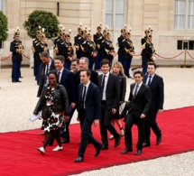 Sibeth Ndiaye, la Sénégalaise décontractée à l'investiture de Macron