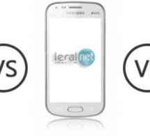 Quelques modifications de l'application mobile de leral.net pour Iphone, Ipad, Samsung, Alcatel avec Apple store et Androïd