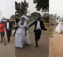 En images: la mariée s’enfuit de l’église après avoir appris que son fiancé n’est pas un riche pétrolier