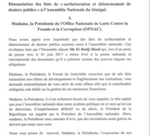 ￼Le Forum du Justiciable, après une requête aux fins d'ouverture d'une enquête adressée au Procureur de la république a saisi cet après midi L'OFNAC.