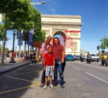Madame cuisine, Alphie Ba dans "YEWULEN" sur la TFM en vacance à Paris.