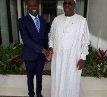 Letransitaire Ibou Sow Ardo chez le président Macky Sall qui promet de régler le problème du Port.