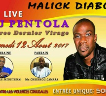 Malick Diabou seck en live le 12 aout au Pentola pour présenter son nouvel album.