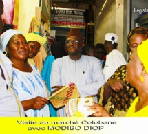 Modibo Diop en campagne dans son fief à Colobane, promet 10 millions aux femmes et la prise en charge de 300 familles dans la CMU