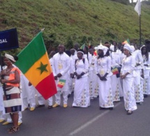 Le passage de la délégation sénégalaise à la cérémonie d’ouverture des Jeux de la Francophonie
