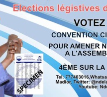 Pourquoi votez la CONVENTION CITOYENNE NENEEN DE NDELA MADIOR DIOUF LE 30 JUILLET