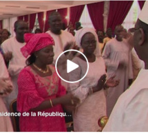 Macky Sall en communion avec les acteurs de la communauté portuaire, des transitaires, commerçantes et autres ambulants.