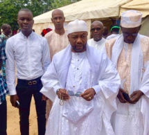 Sheikh Alassane Sène chez Wade aujourd'hui.