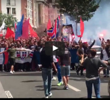 La joie des supporters du PSG pour l'arrivée de Neymar
