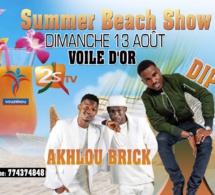 SUMMER BEACH SHOW: VOUZENOU vous présente DIP et Akhlou Brick ce dimanche 13 aout à la Voile d'Or.