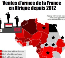 Quel pays africain est le plus gros acheteur d’armes françaises : le Sénégal a acheté 48 millions d’euros d’armes